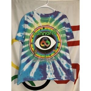 2019 Bonnaroo Music Festival T Shirt Medium Tie Dye Concert Band